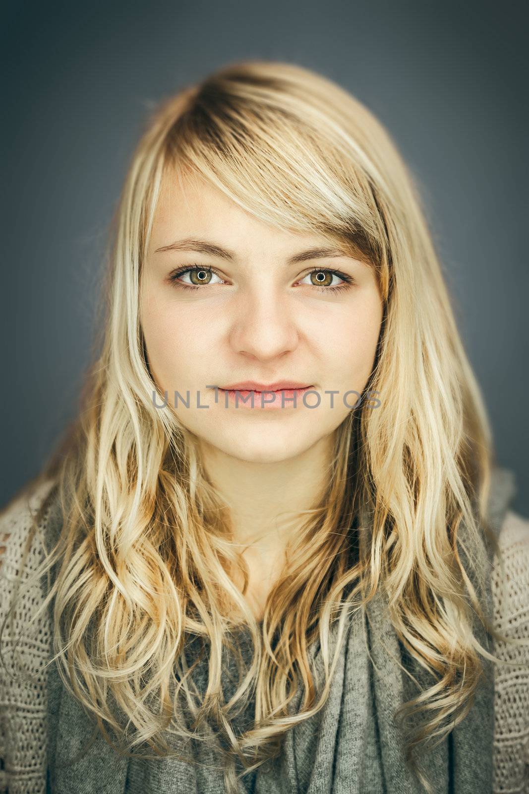 An image of a beautiful blond girl