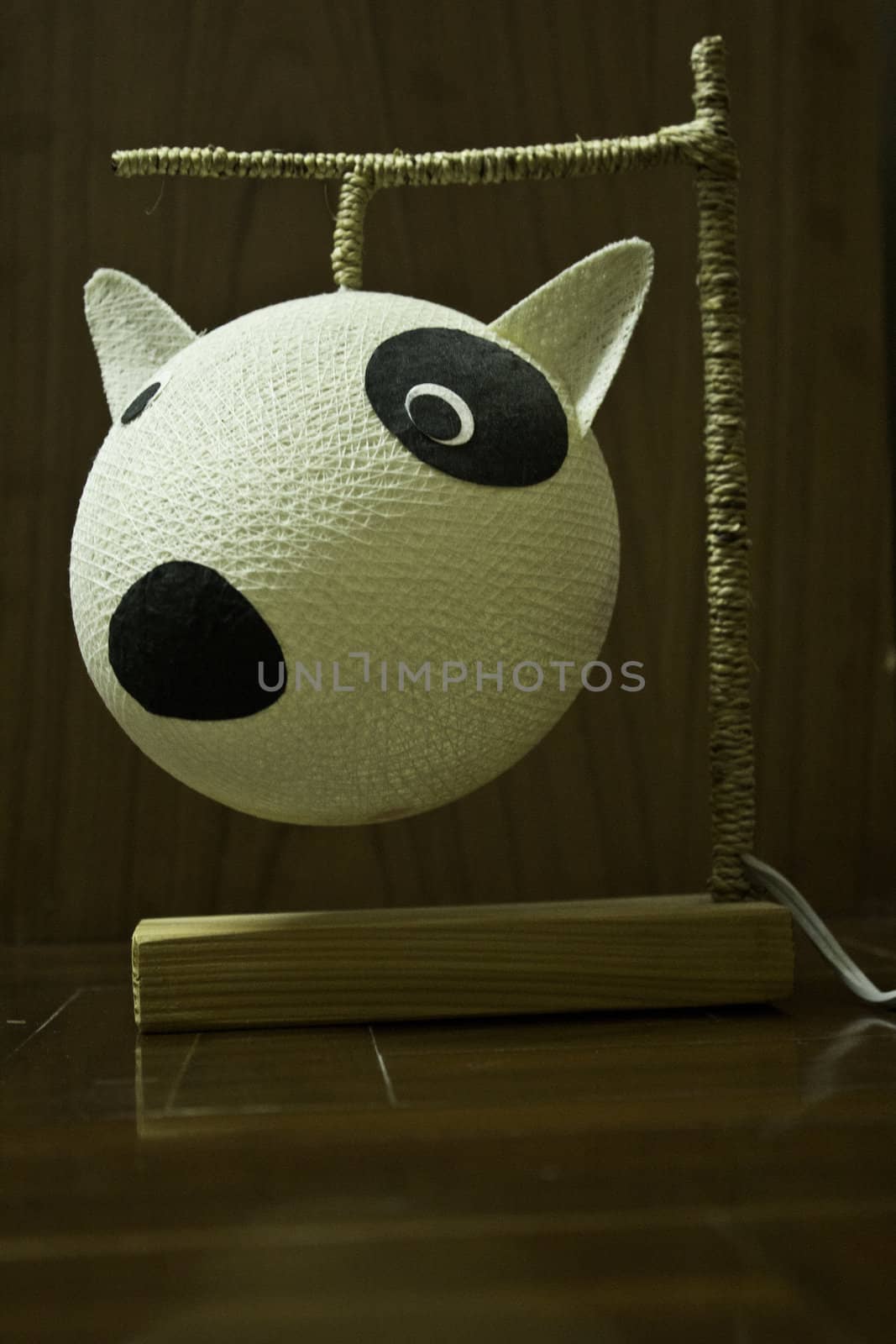 dog lamp design for decoration