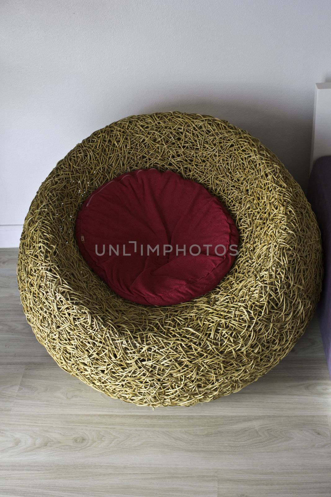 rattan chair by redthirteen