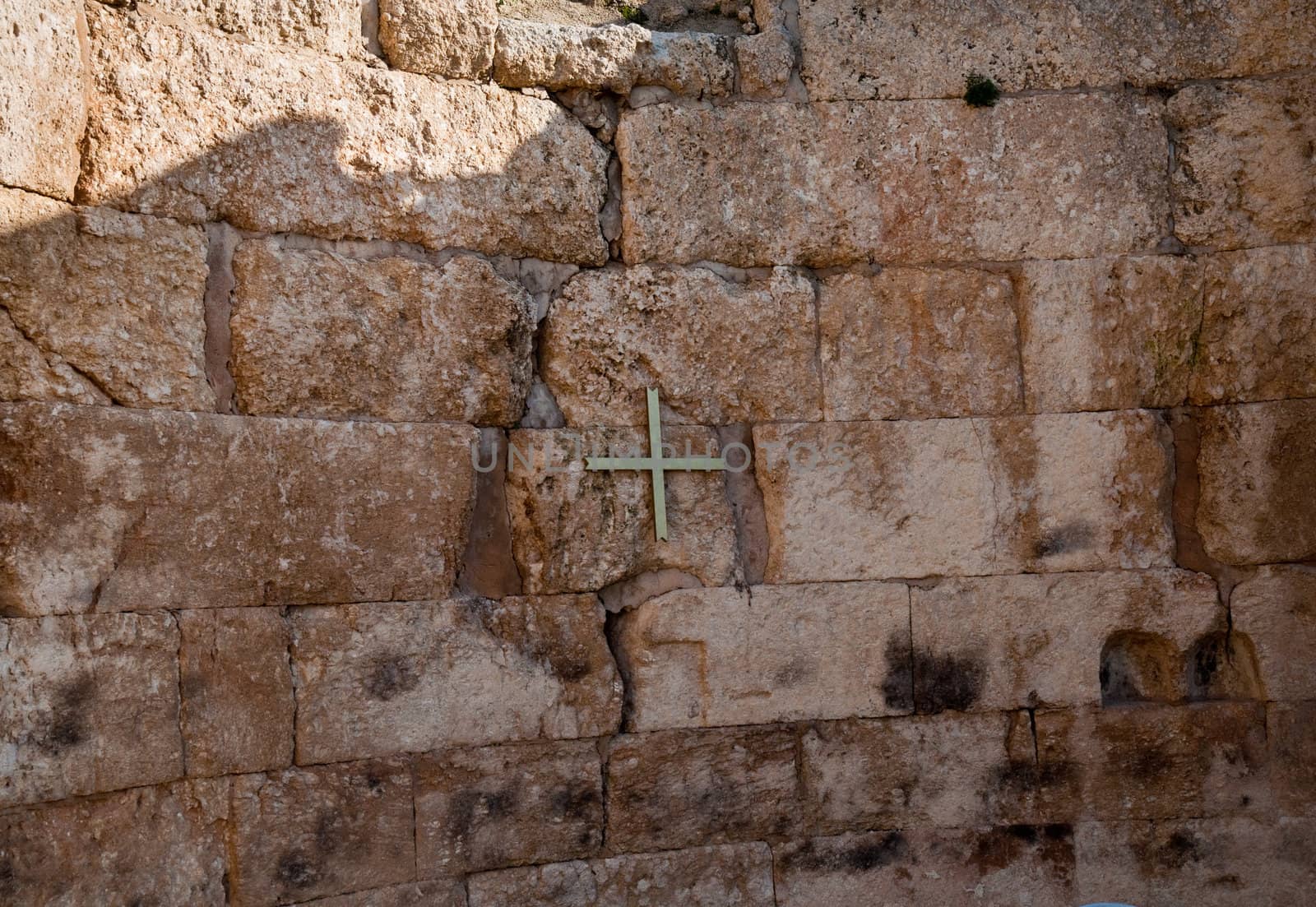 The place where Christ broke bread with his disciples , located in Emmaus-Nicopolis ,  Israel .