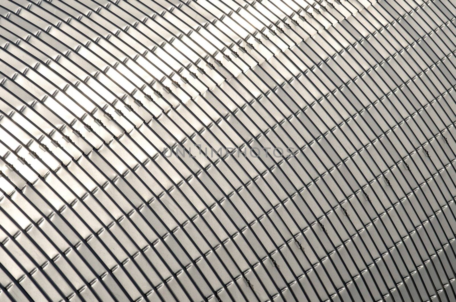 roof in aluminum metal