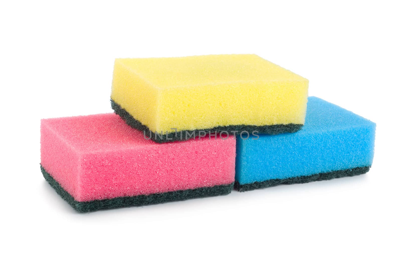 Three colored sponges by Givaga