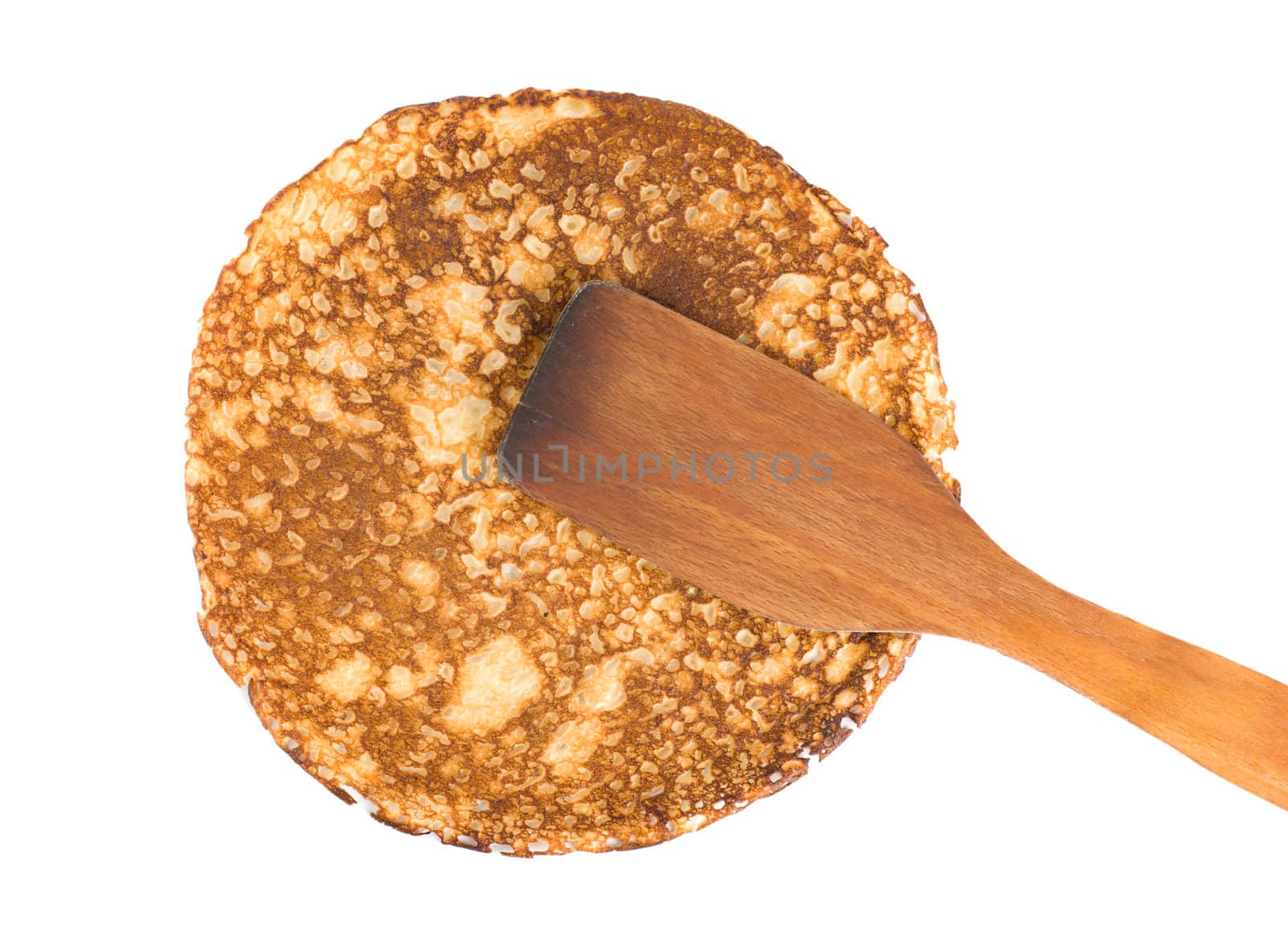 Pancake with a spatula by Givaga