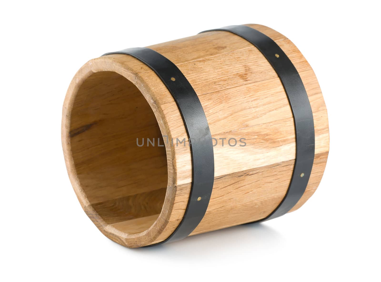 Wooden barrel isolated by Givaga