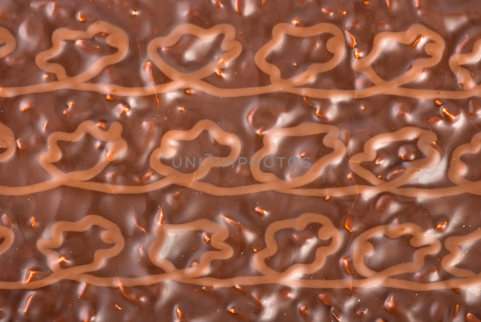 Close up shot of a dark chocolate block