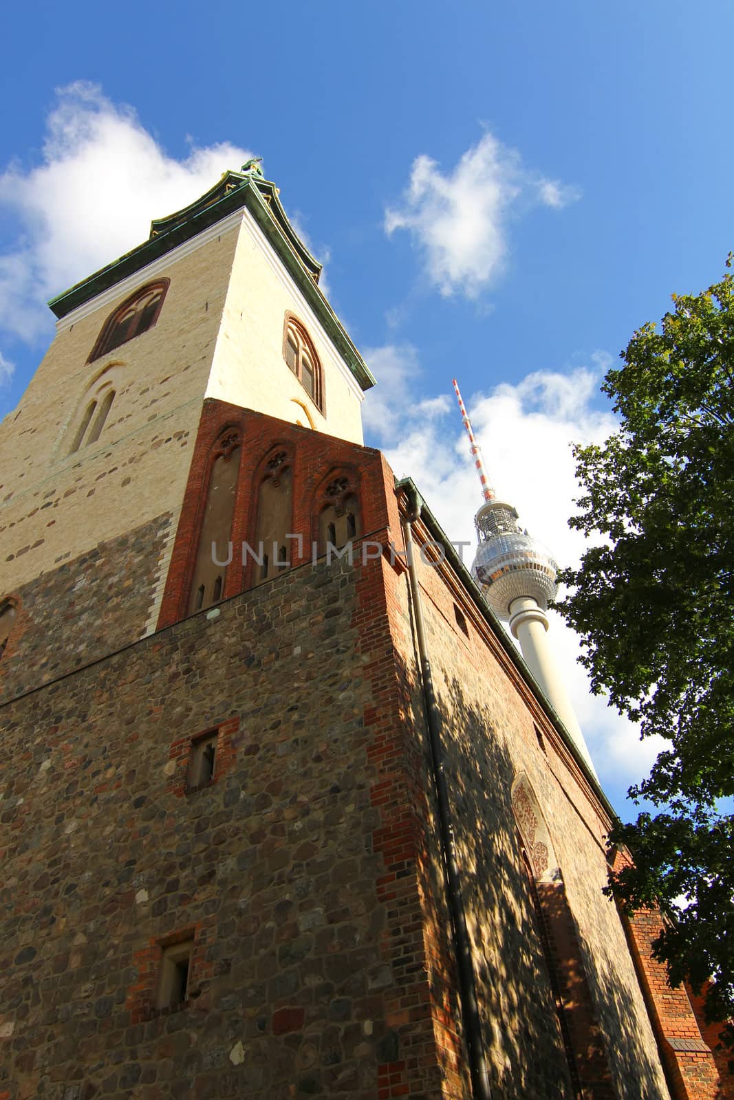 The Marienkirche in Berlin, Germany, Europe.