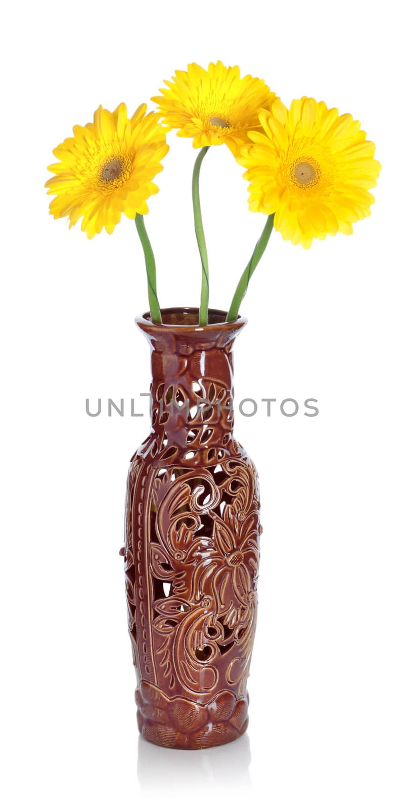 Gerbera in vase by Givaga