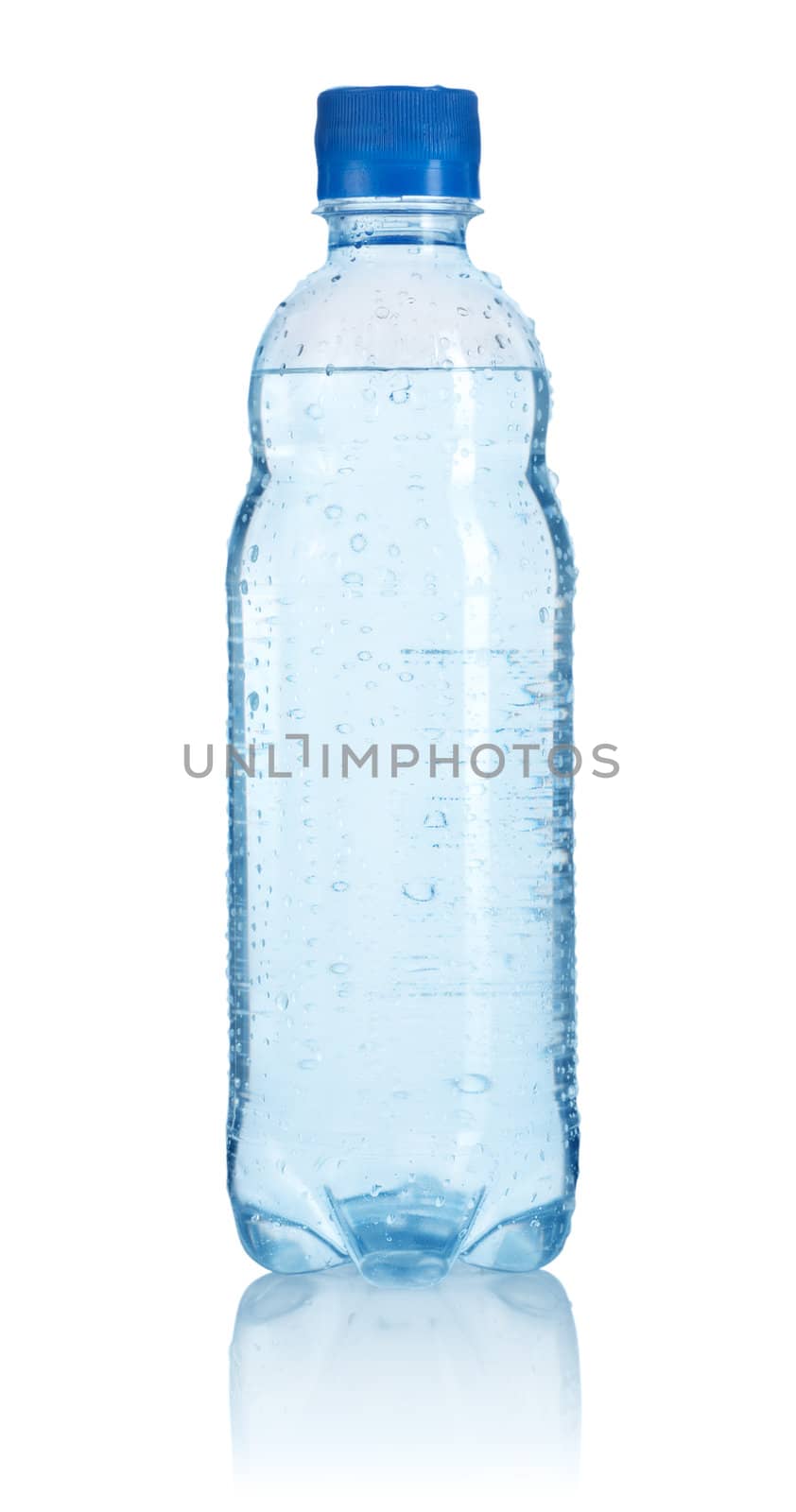Plastic bottle of water isolated by Givaga