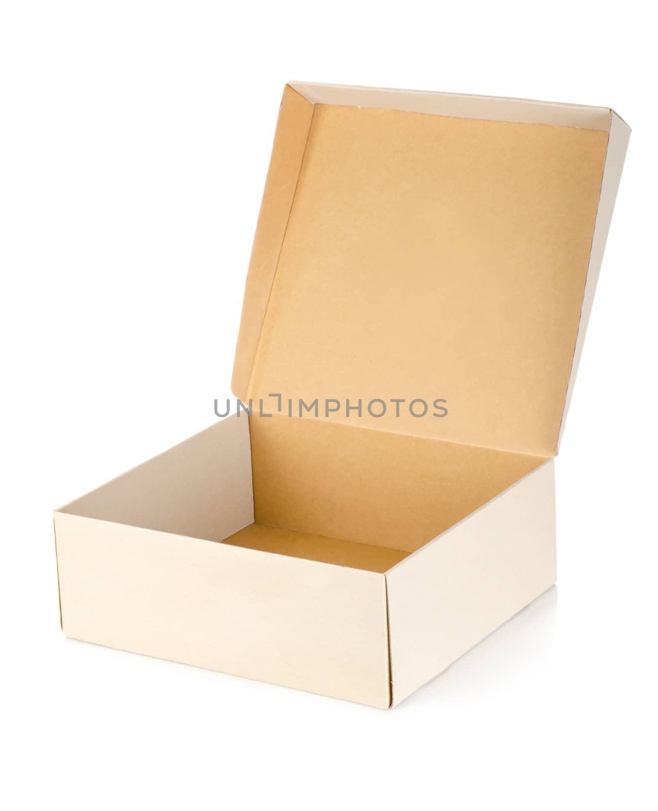 Cardboard box isolated by Givaga