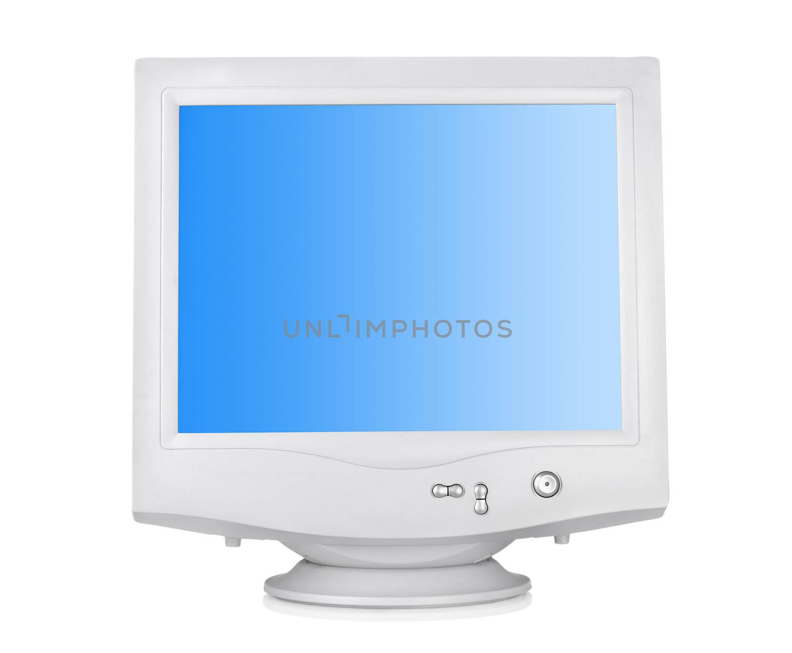 CRT monitor isolated by Givaga
