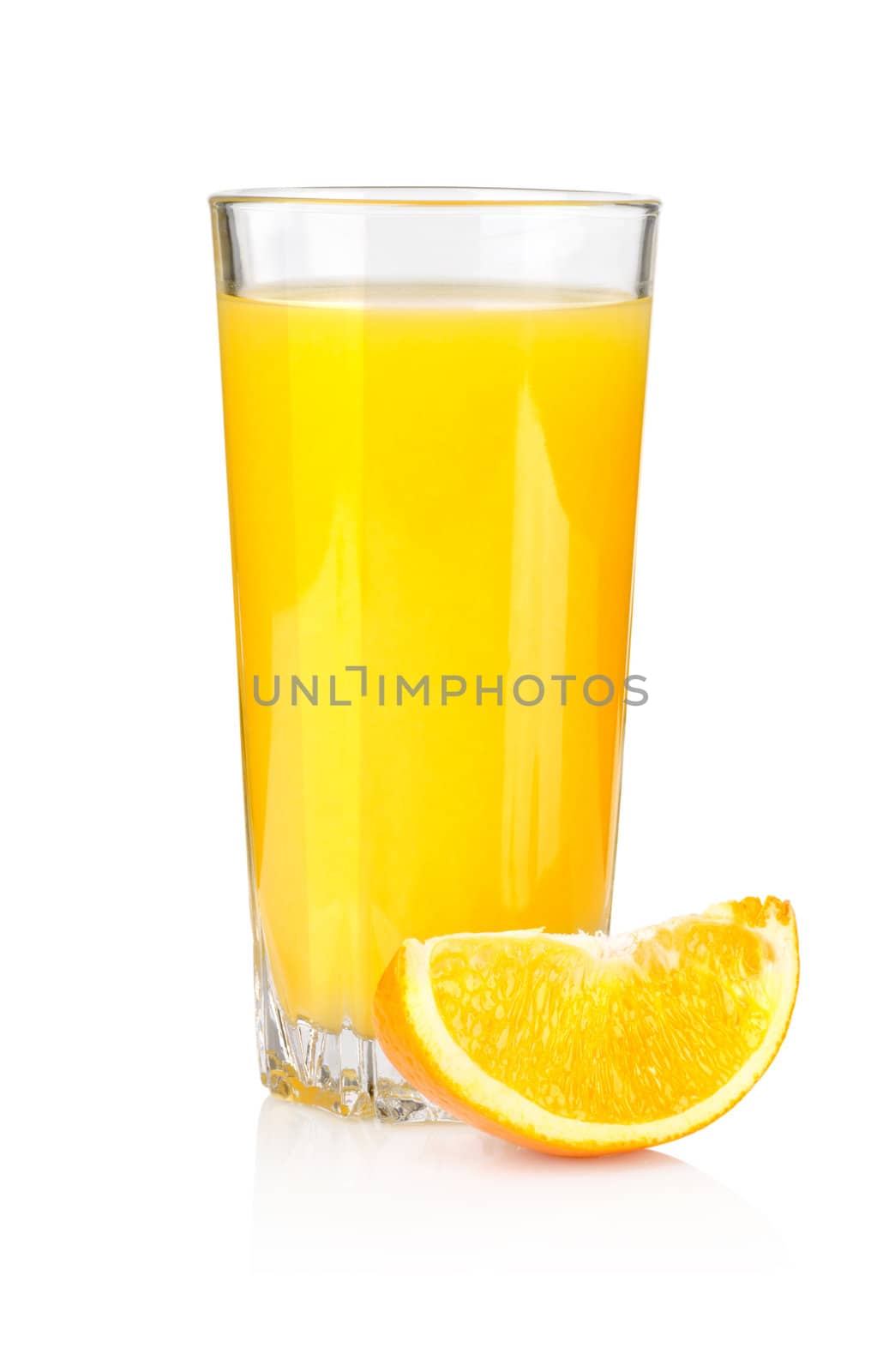 Juice and orange by Givaga