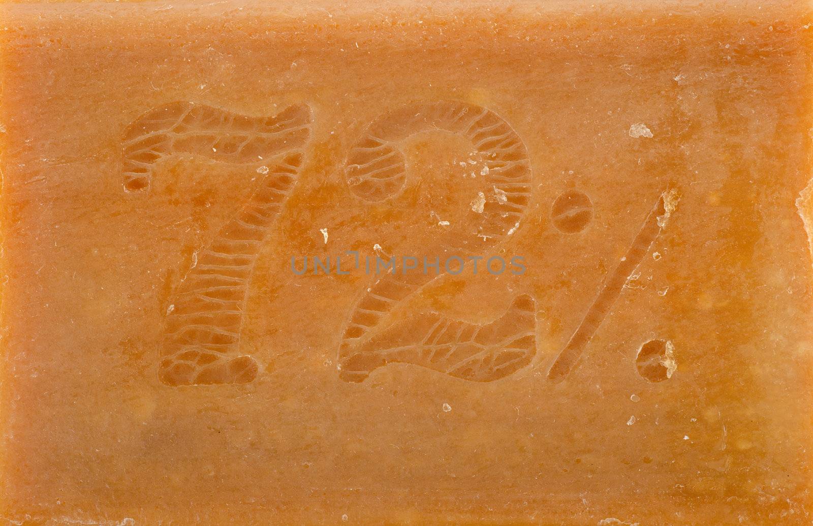 The background of brown soap