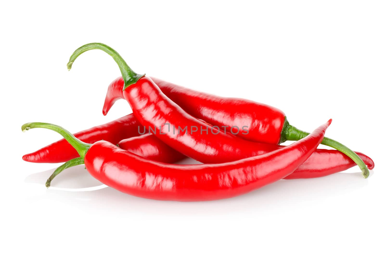 Hot chili peppers by Givaga