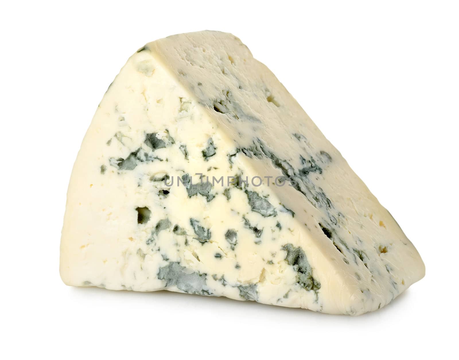 Blue cheese isolated by Givaga