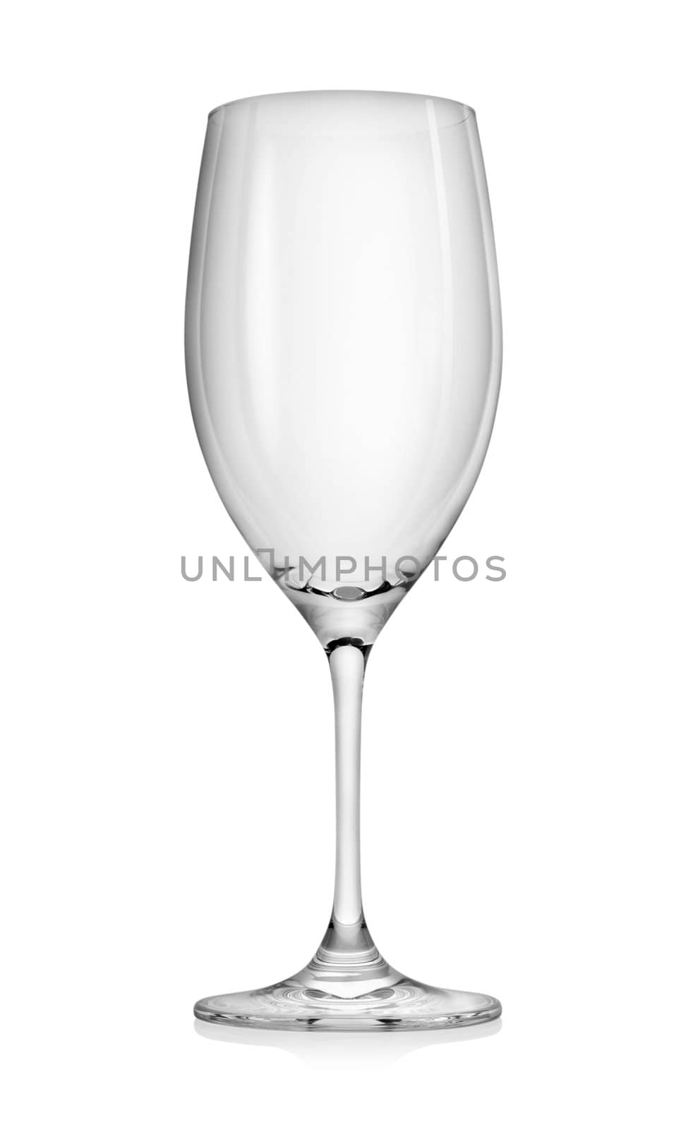 Empty wineglass by Givaga