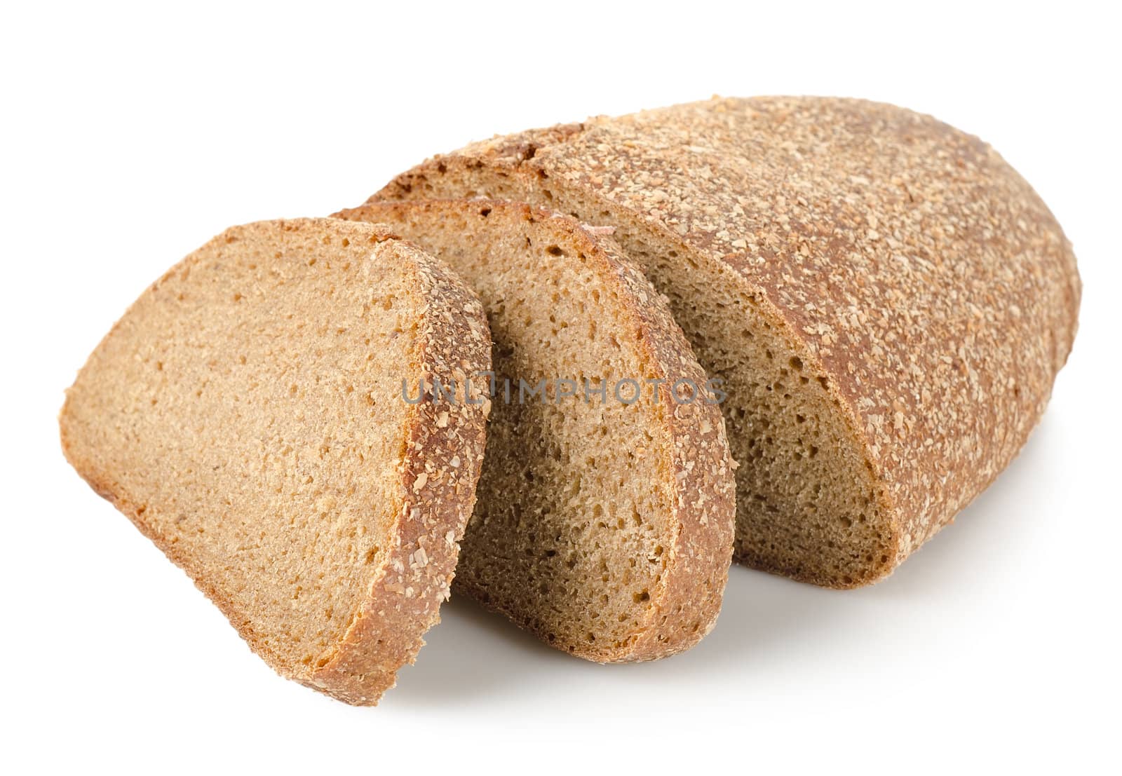 Rye bread isolated by Givaga