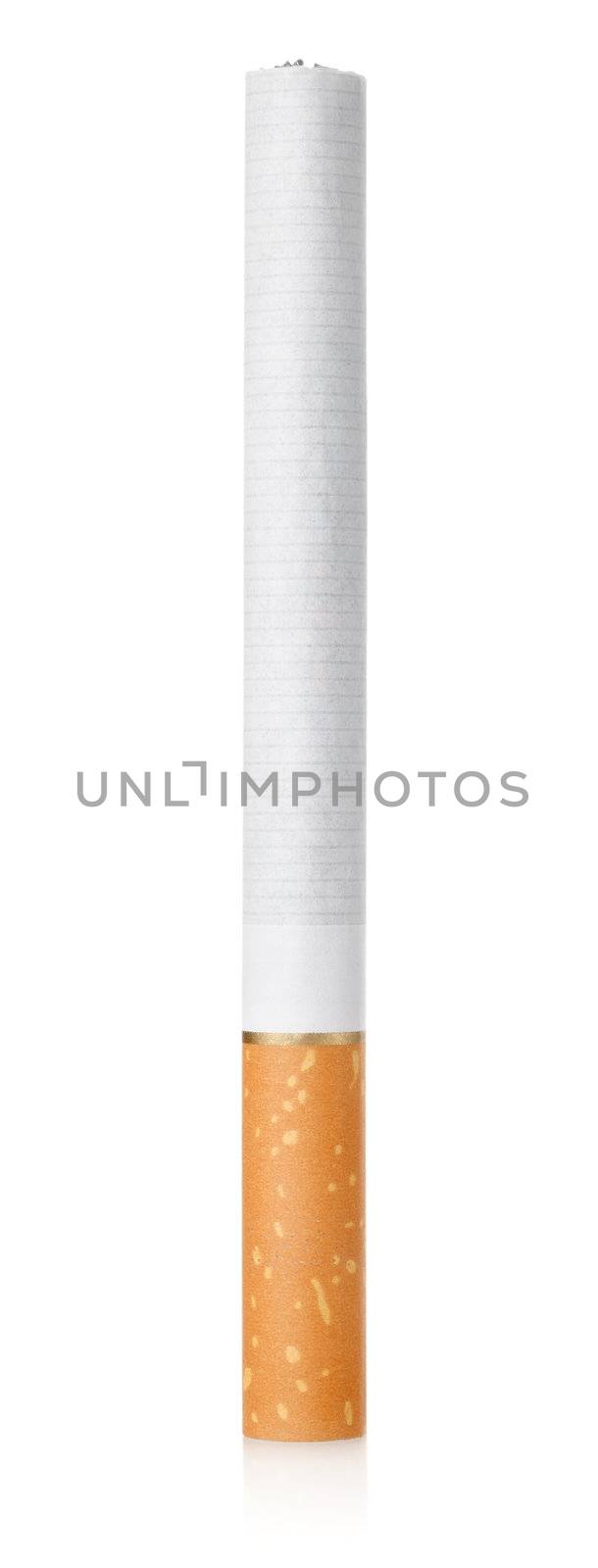 Cigarette isolated on a white background