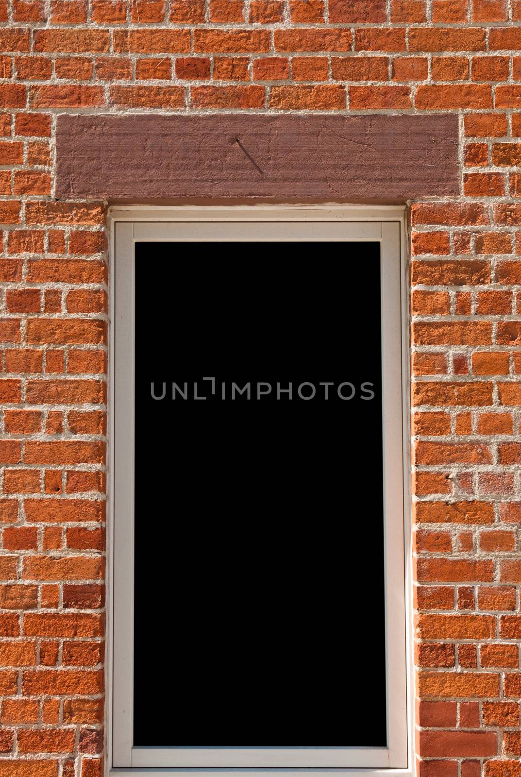 Window on brick wall by luissantos84
