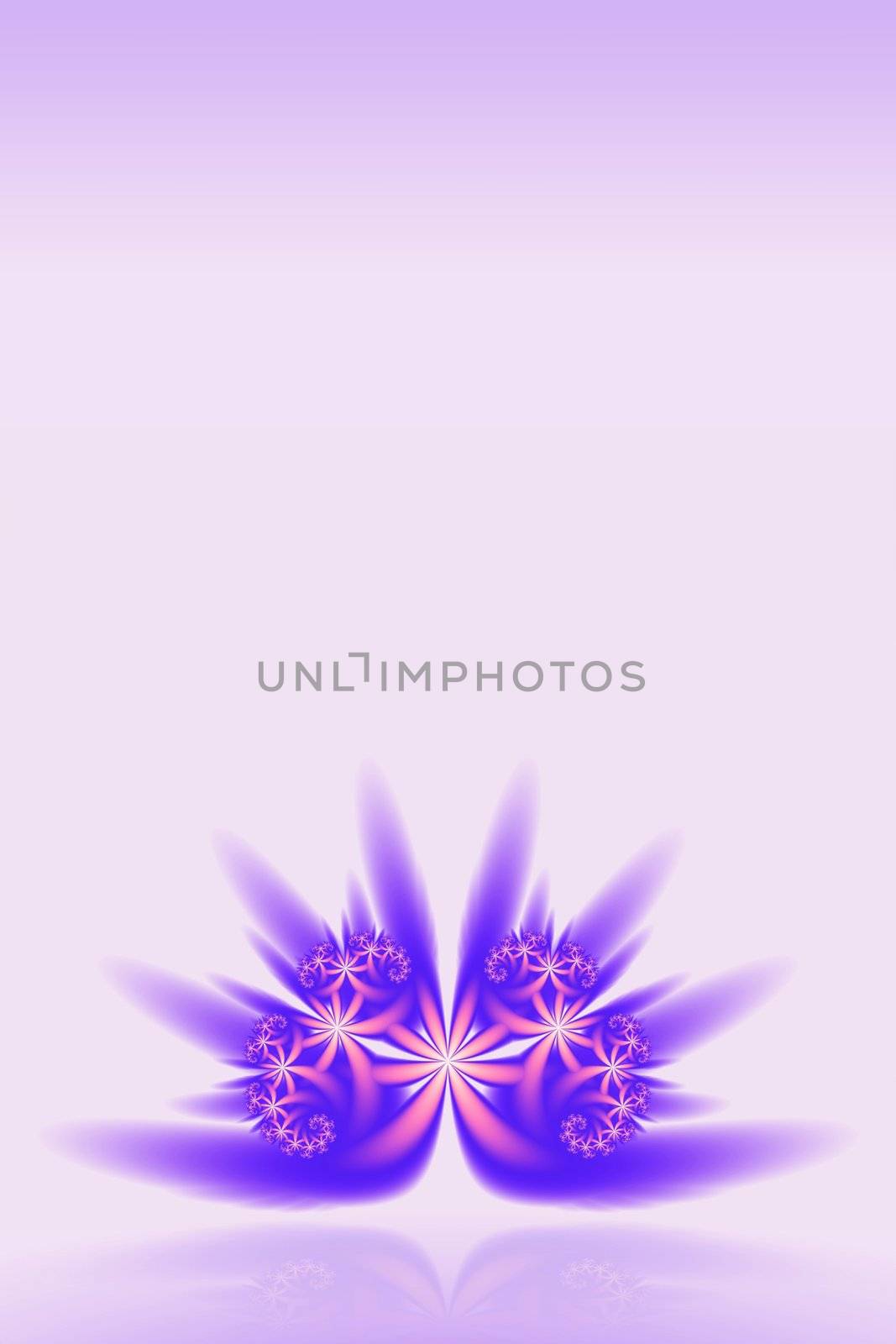 Abstract futuristic background in pink color with space for text or image