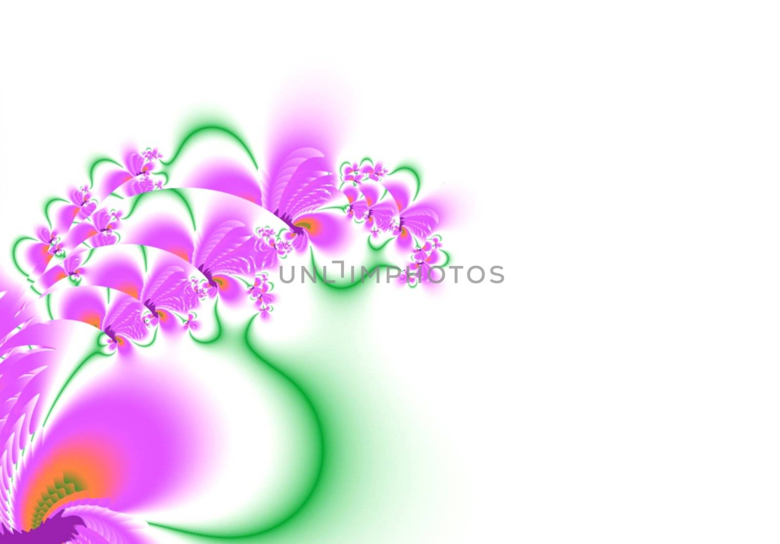 Abstract floral background by epic33