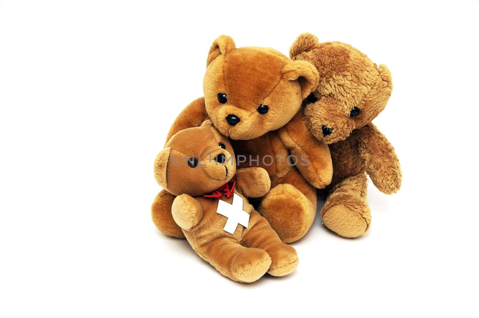 Teddy bears with patch