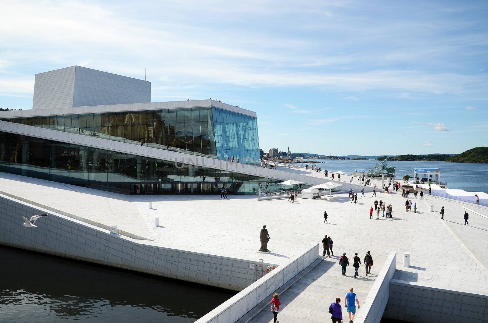 The Opera House in Oslo, Norway by ljusnan69