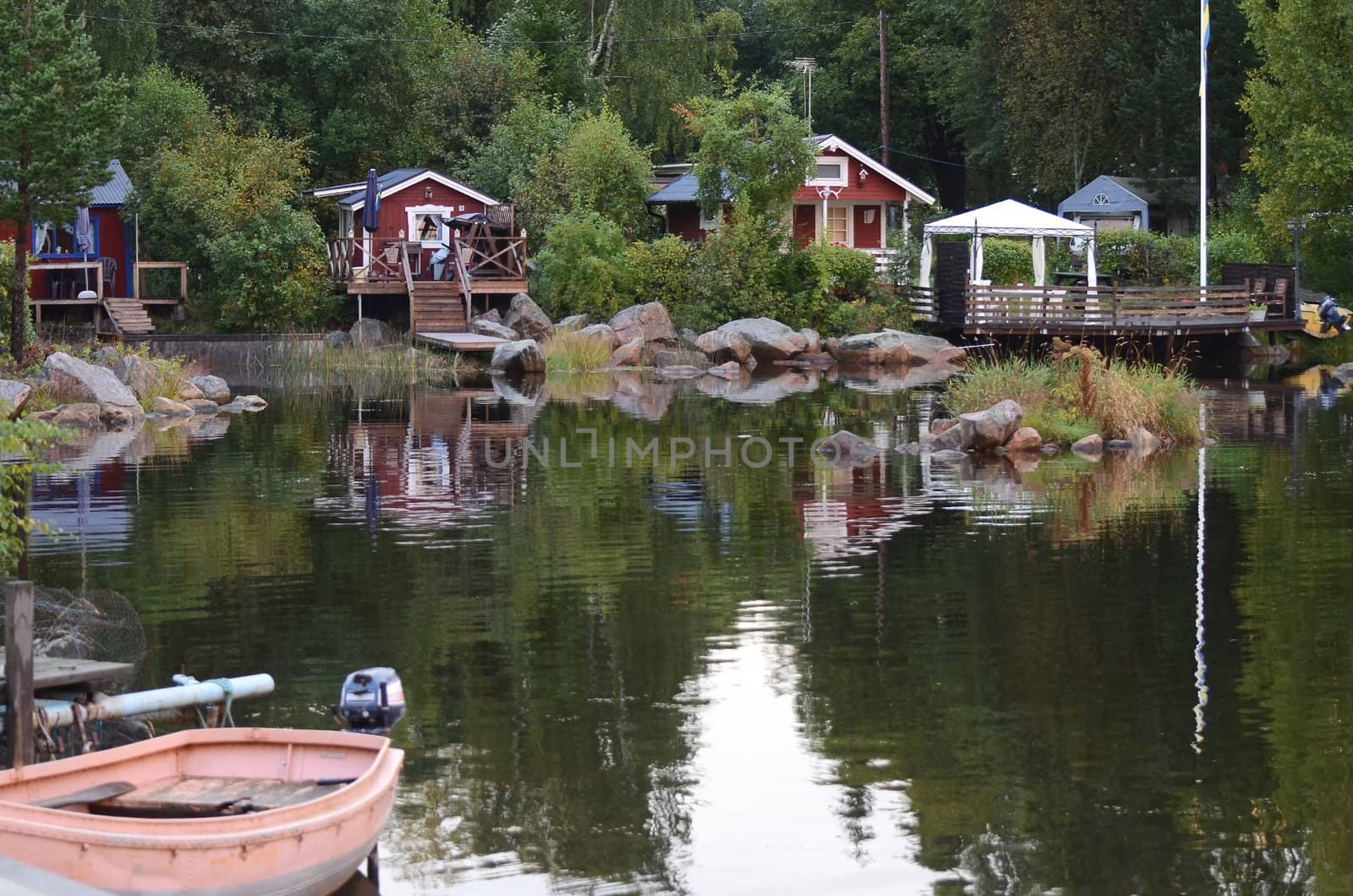 Boat House and summer cottage in the archipelago