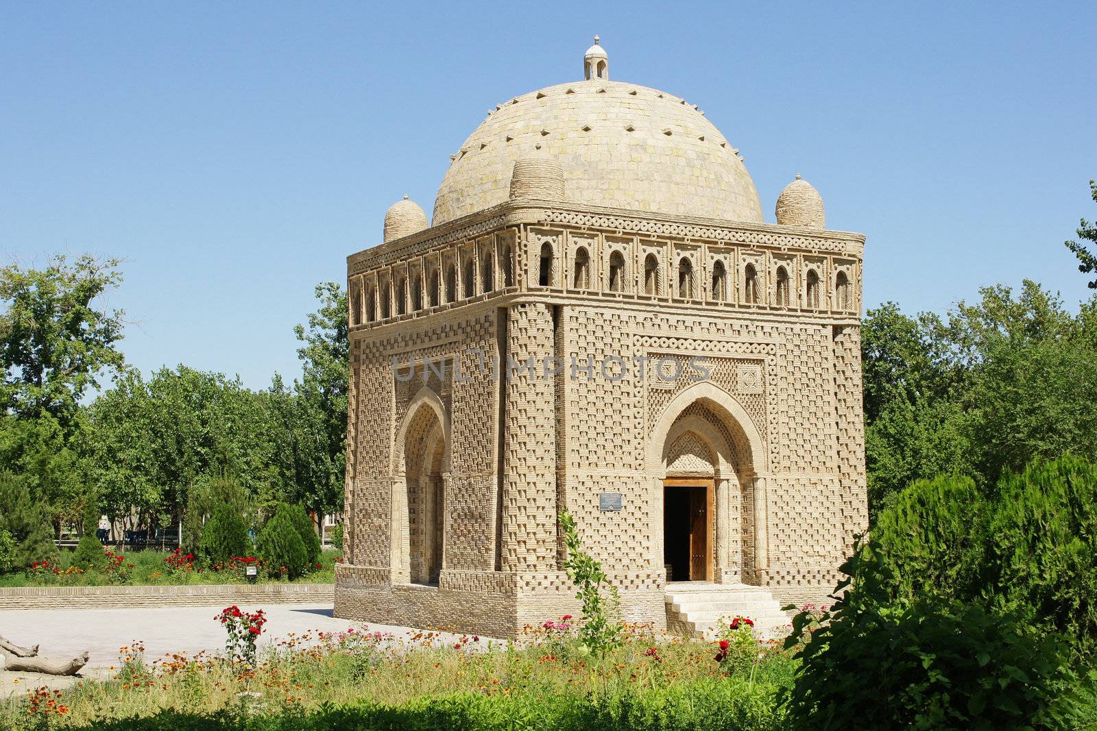 Samanida Mausoleum, one of the oldest and pompousest tombs in the middle east, Bukhara, Uzbekistan