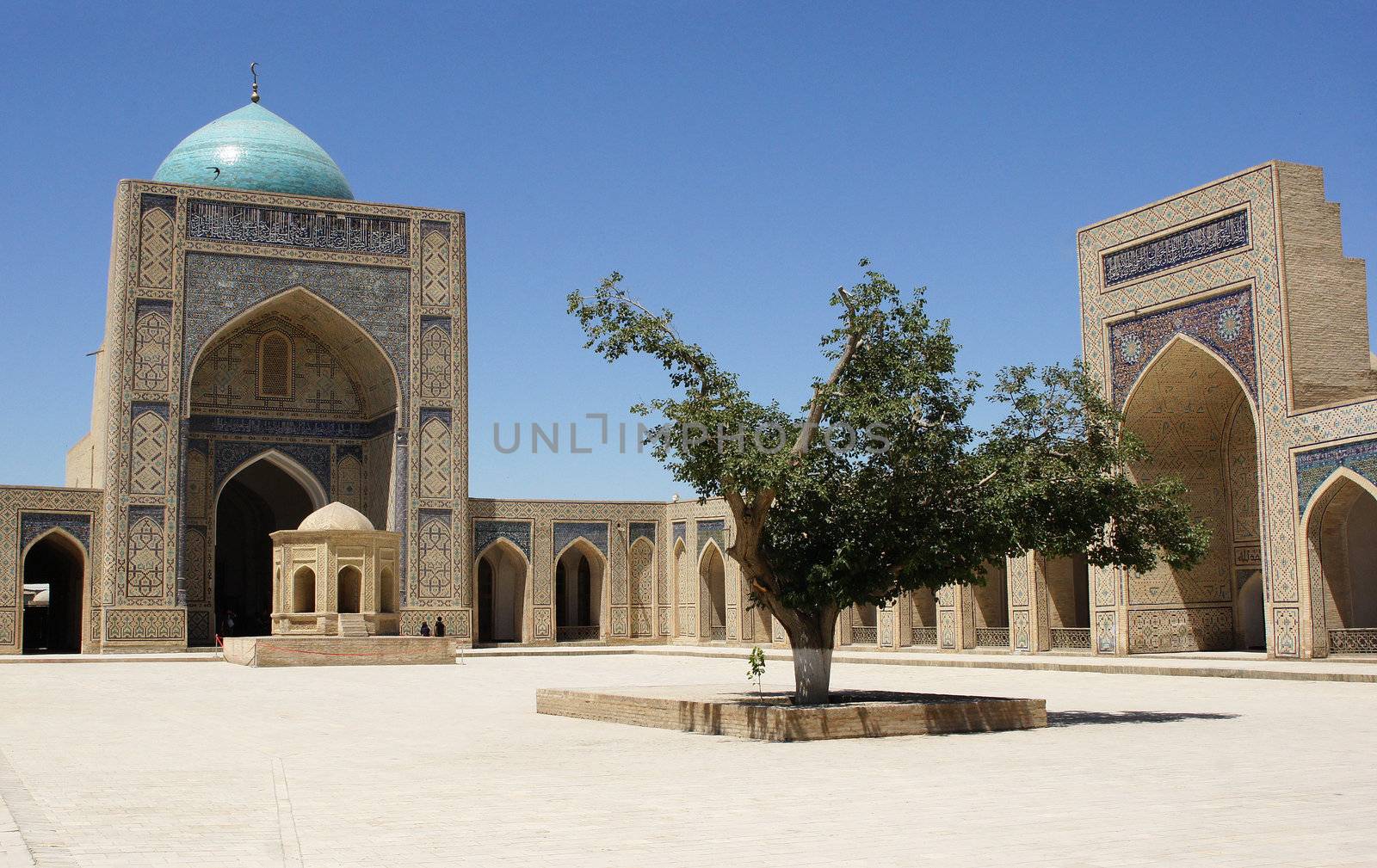 Mosque Kalon, Bukhara, Uzbekistan by alfotokunst