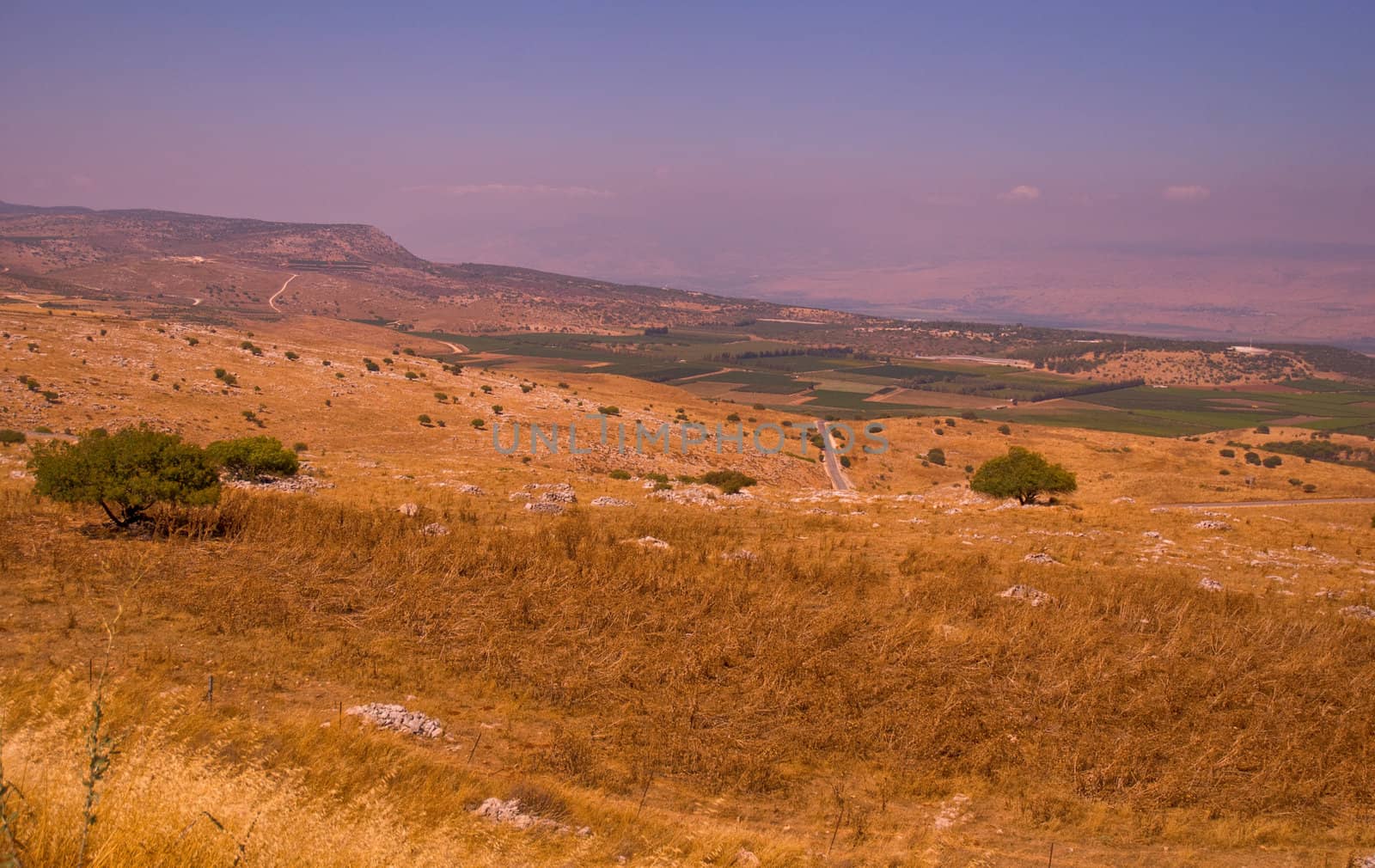 View of the Golan. North Israel.