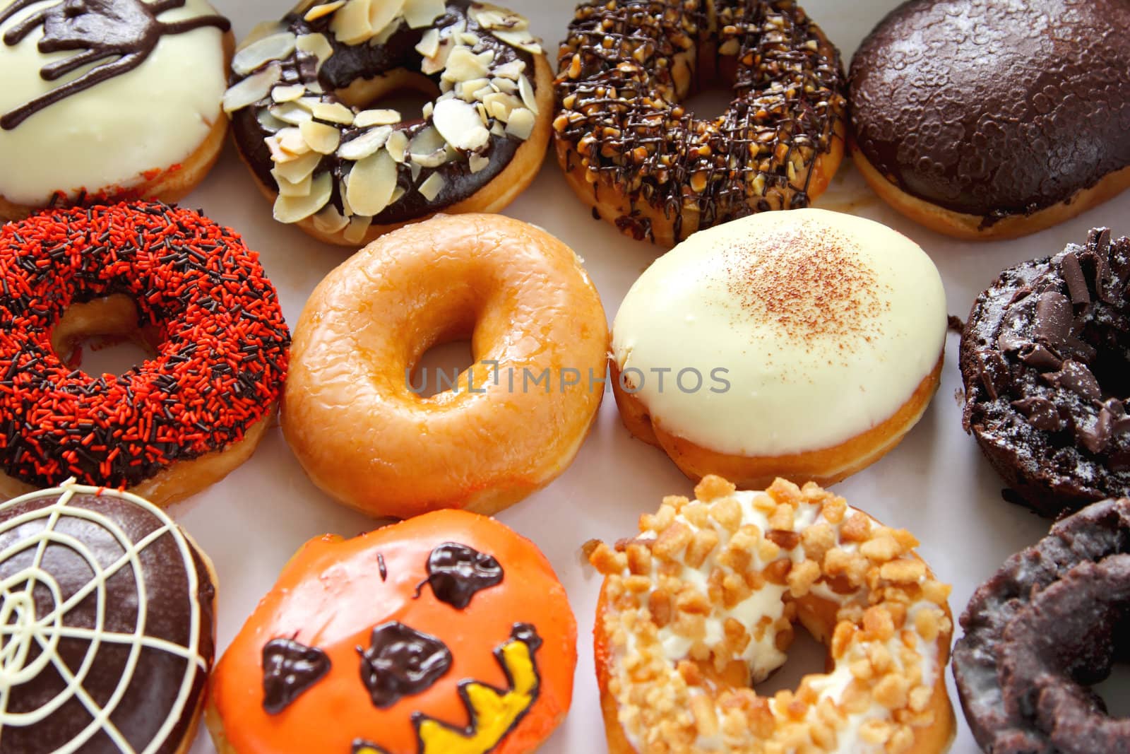 Varieties of decorated donuts