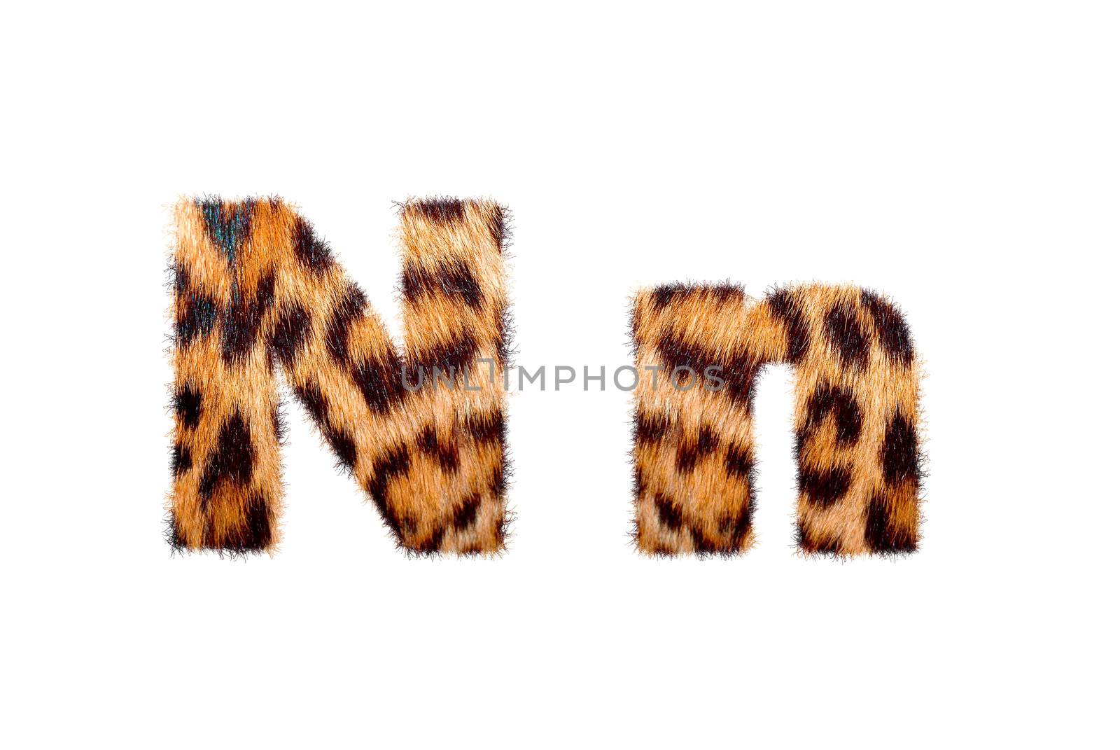 Custom english text base on leopard skin by sasilsolutions