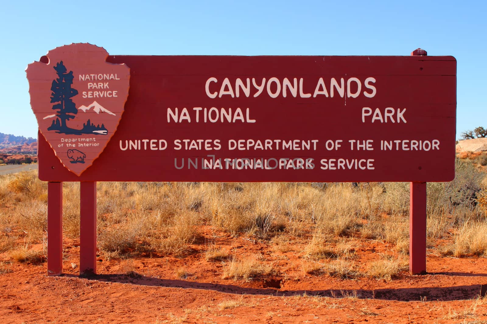 Canyonlands National Park Sign by Wirepec