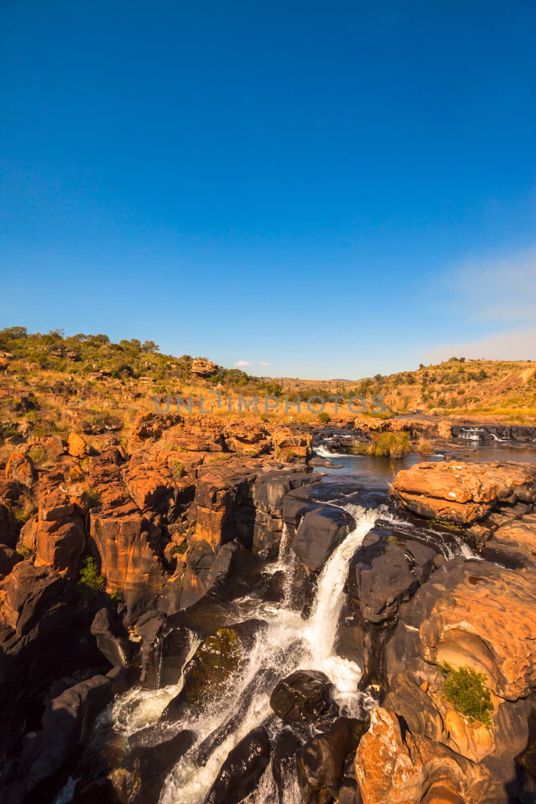 Bourke's Luck Potholes river and waterfall, Mpumalanga, South Africa