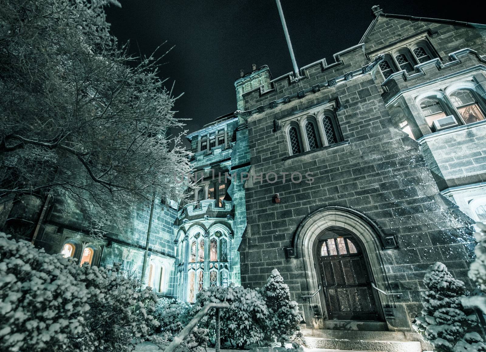 Boston University's Tudor Revival mansion The Castle