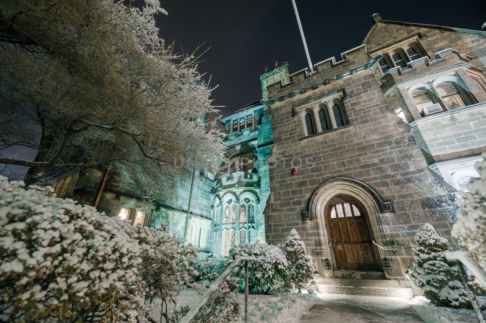 Boston University's Tudor Revival mansion The Castle