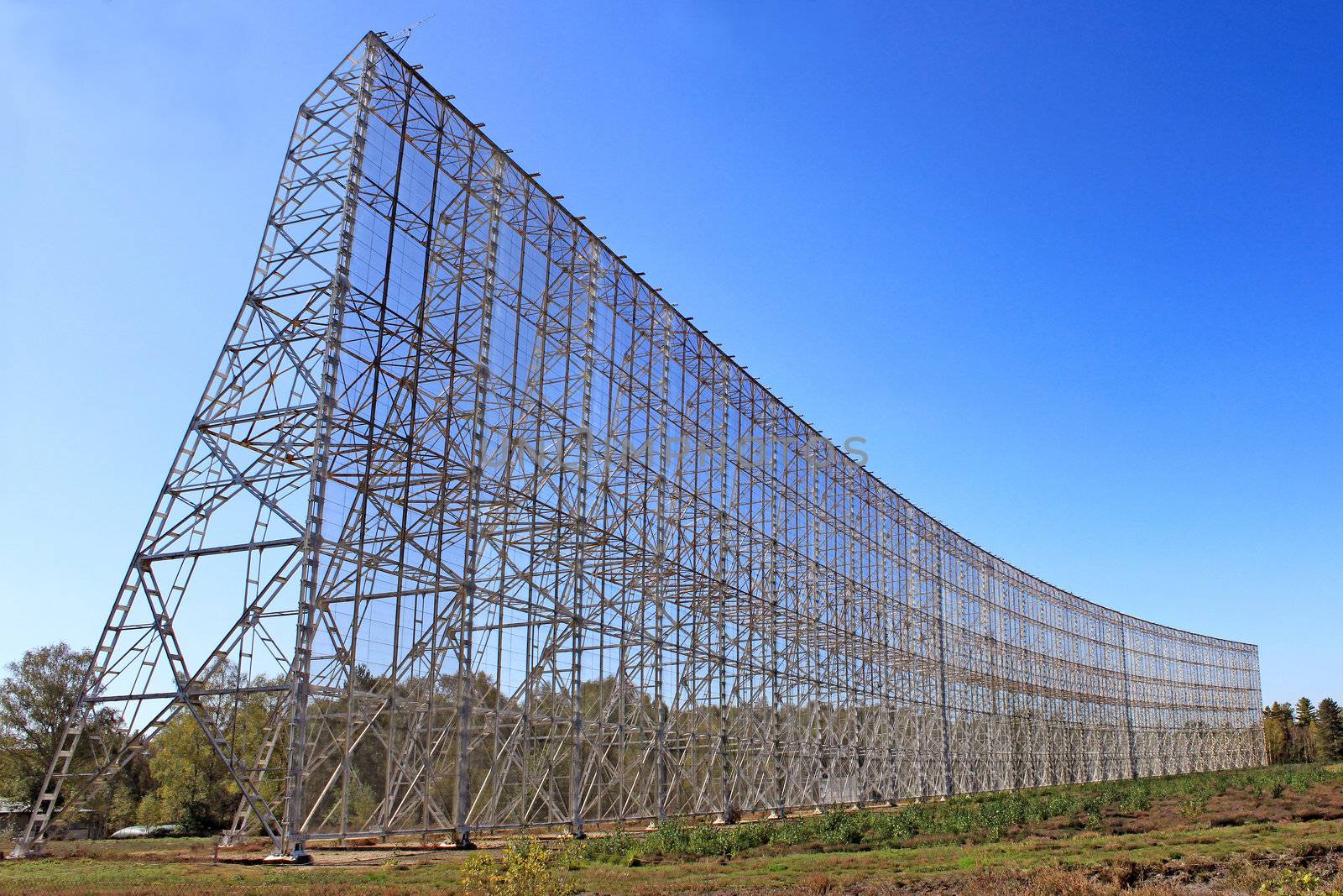 radar for the radio telescope for viewing the space and stars in different galaxies