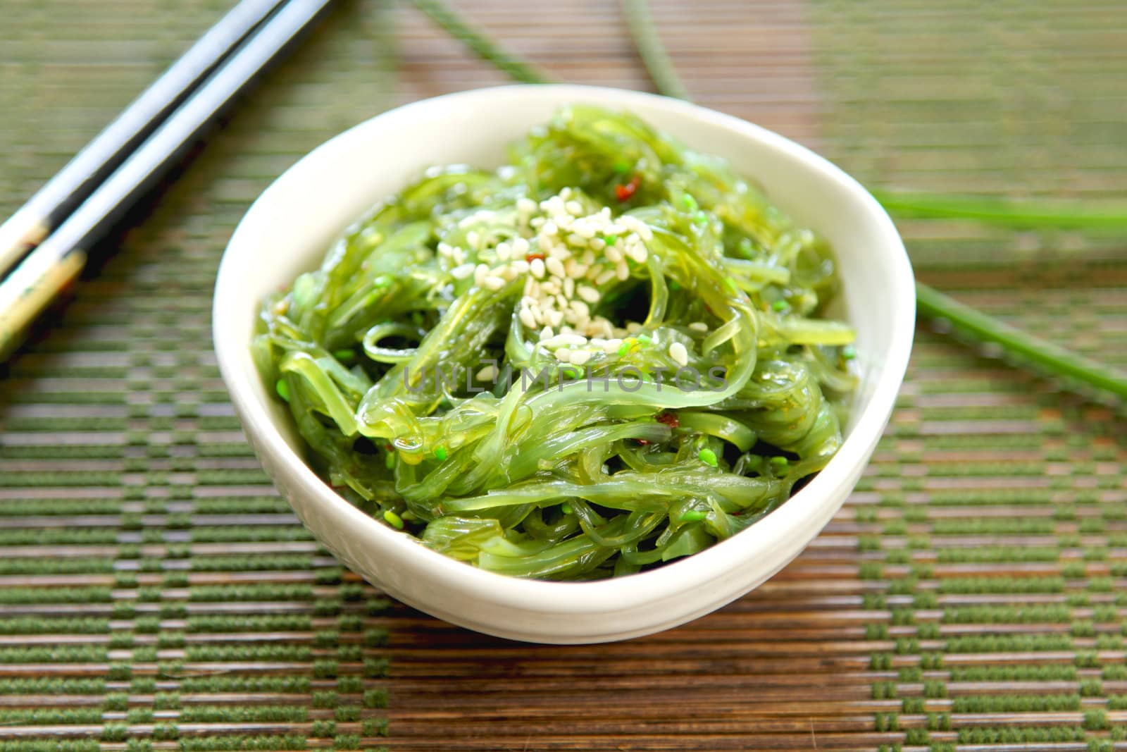 Japanese seaweed  [ Wagame ] by vanillaechoes