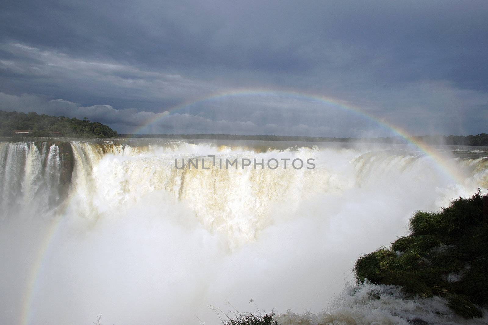 Waterfalls of Iguazu, Argentina, South America by alfotokunst