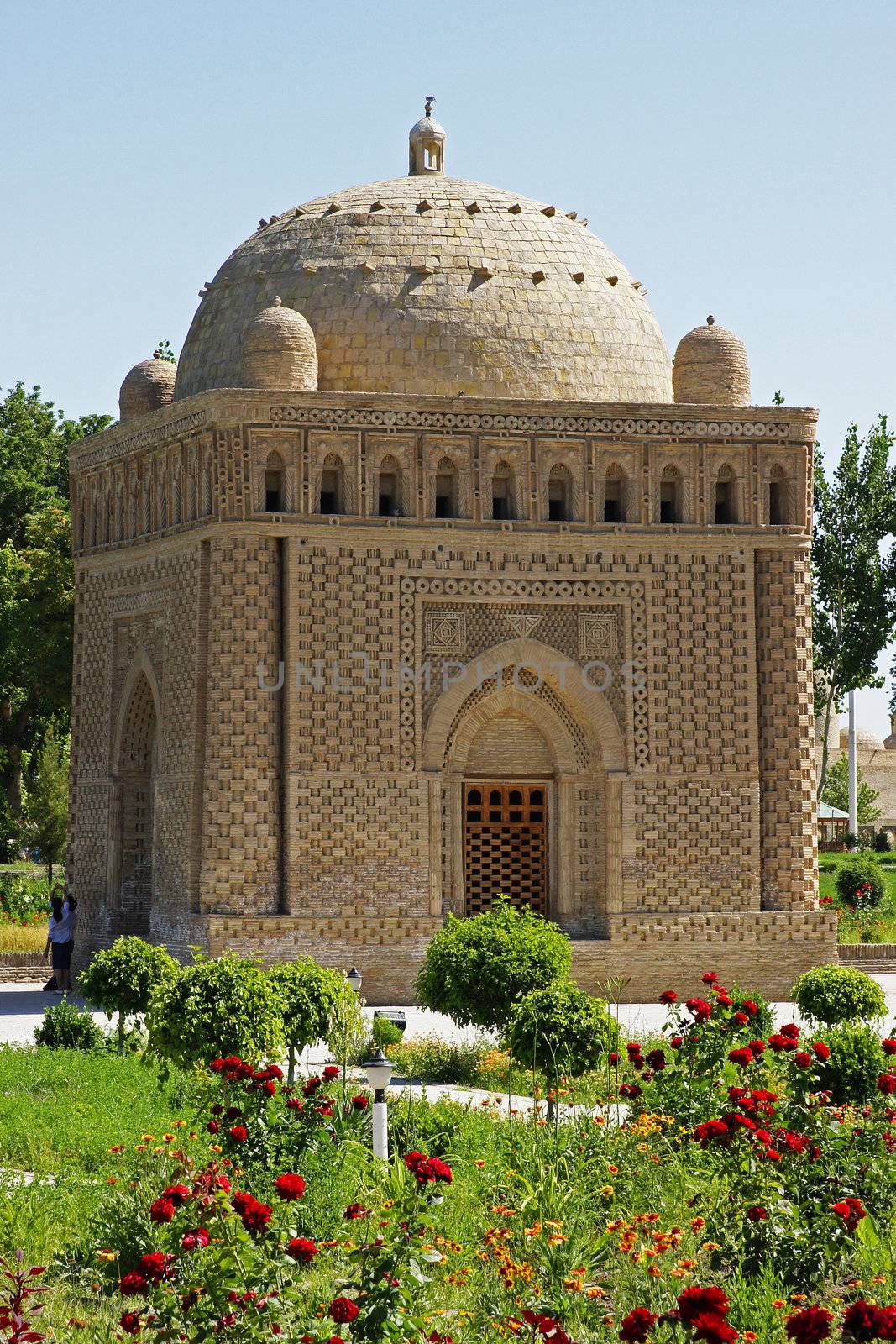 Samanida Mausoleum, one of the oldest and pompousest tombs in the middle east, Bukhara, Uzbekistan