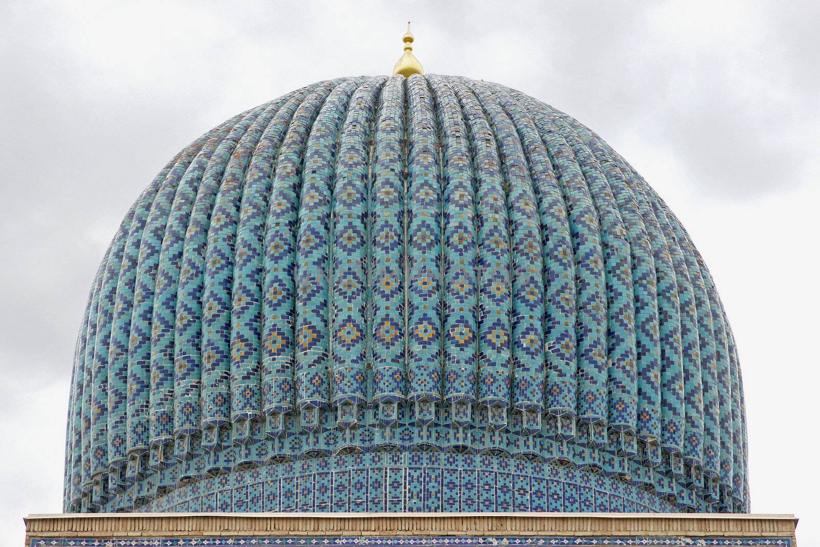 Gur-e Amir, Tomb, Samarkand, Uzbekistan by alfotokunst