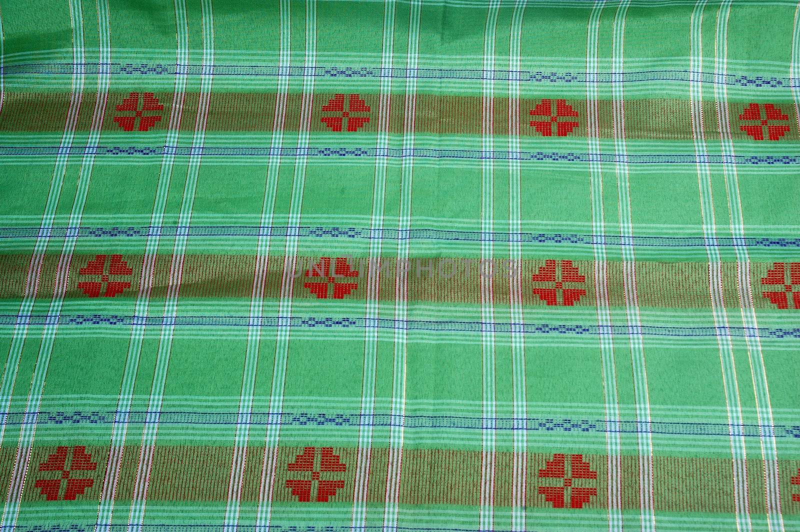 Indonesian fabric design details