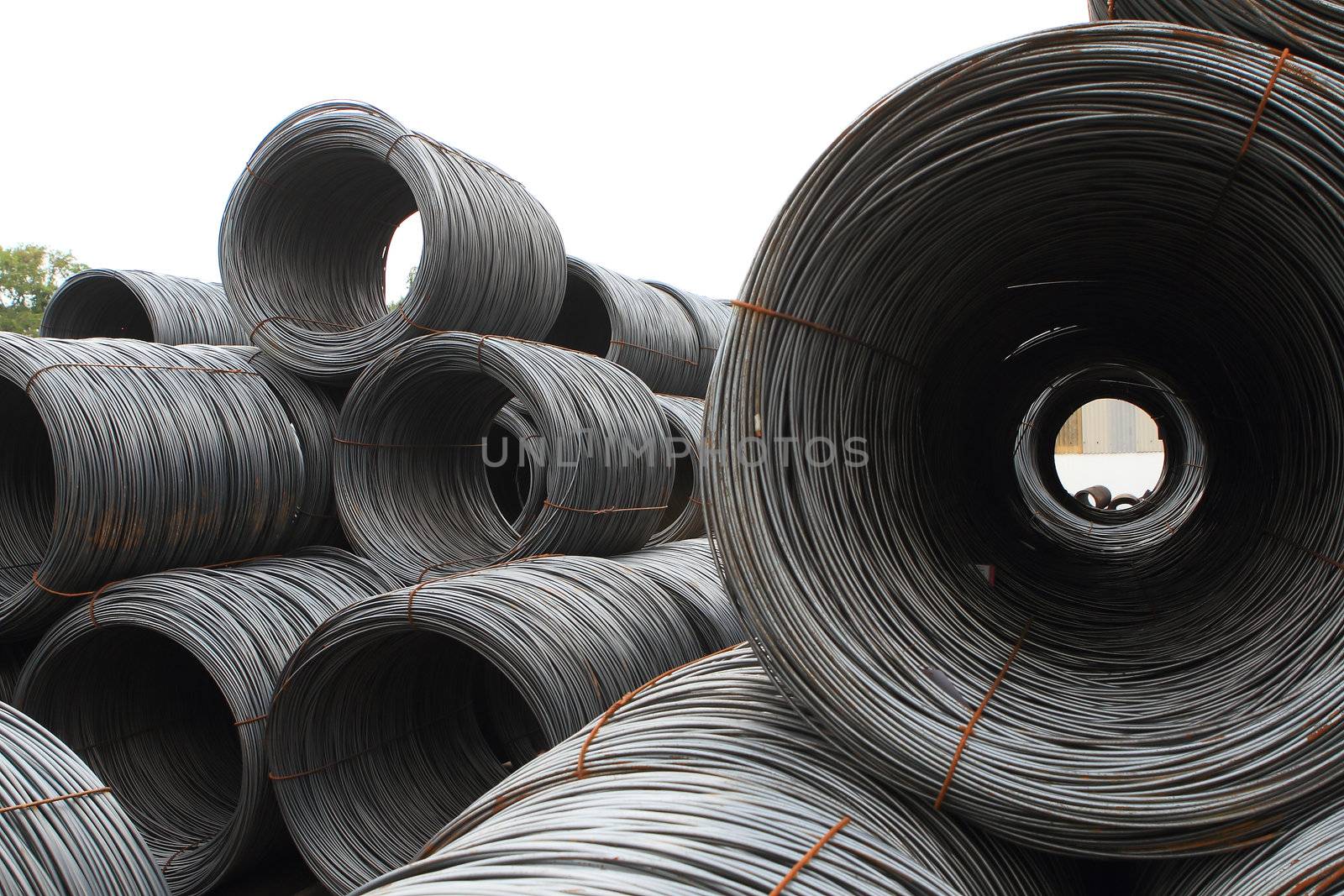 Rolls of steel sheet by rufous