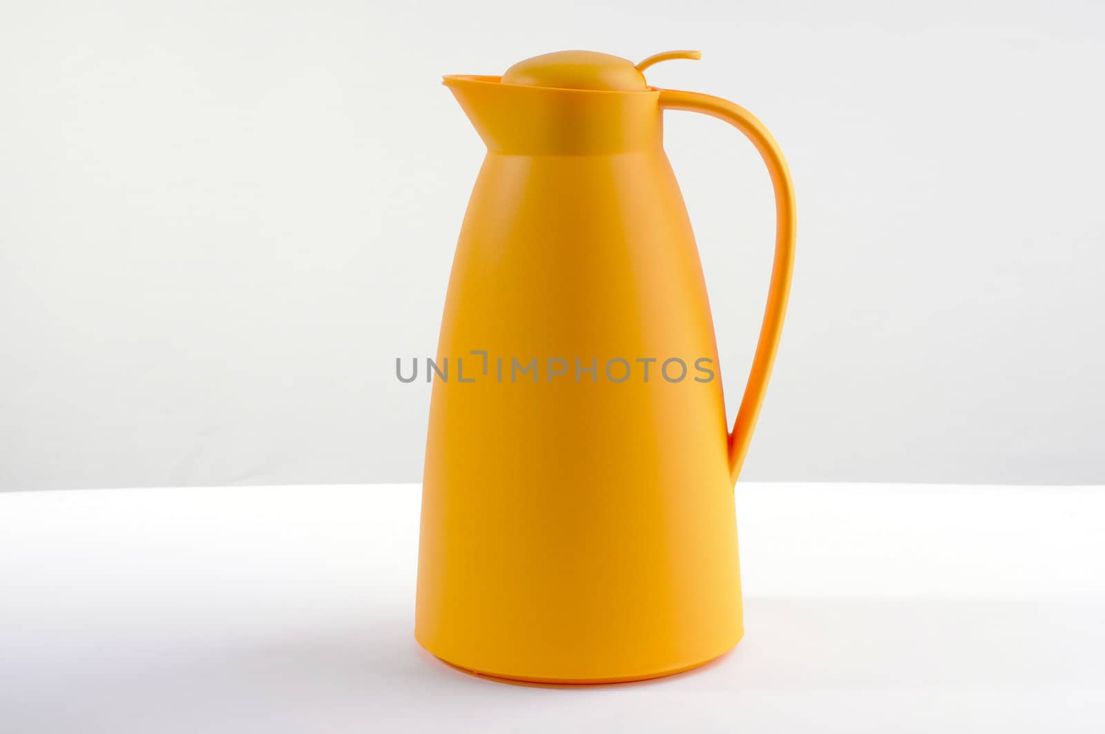 Yellow thermos bottle