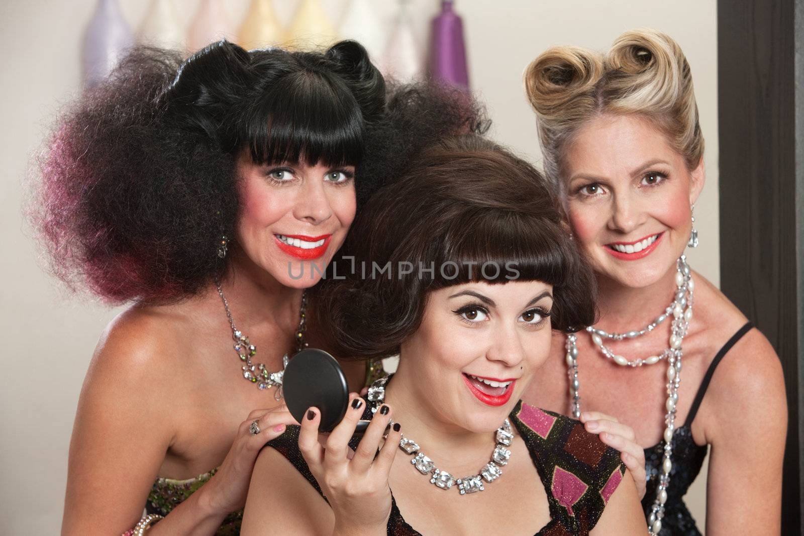 Joyful Ladies in Beauty Salon by Creatista