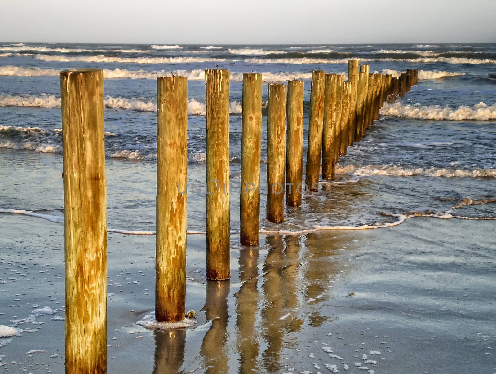 Just Before Sunset on North Padre Island by wolterk