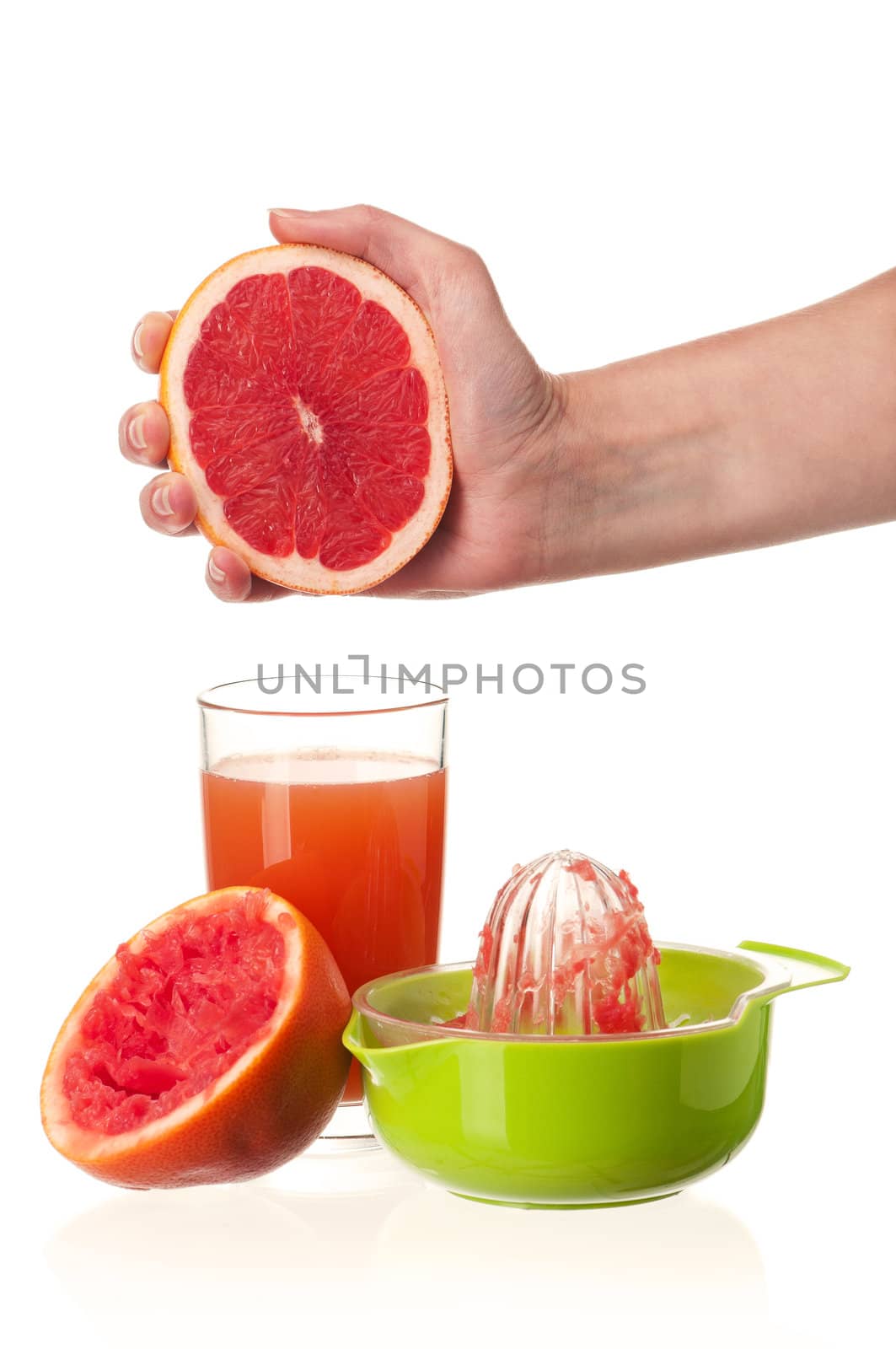 Grapefruit juice by fotostok_pdv