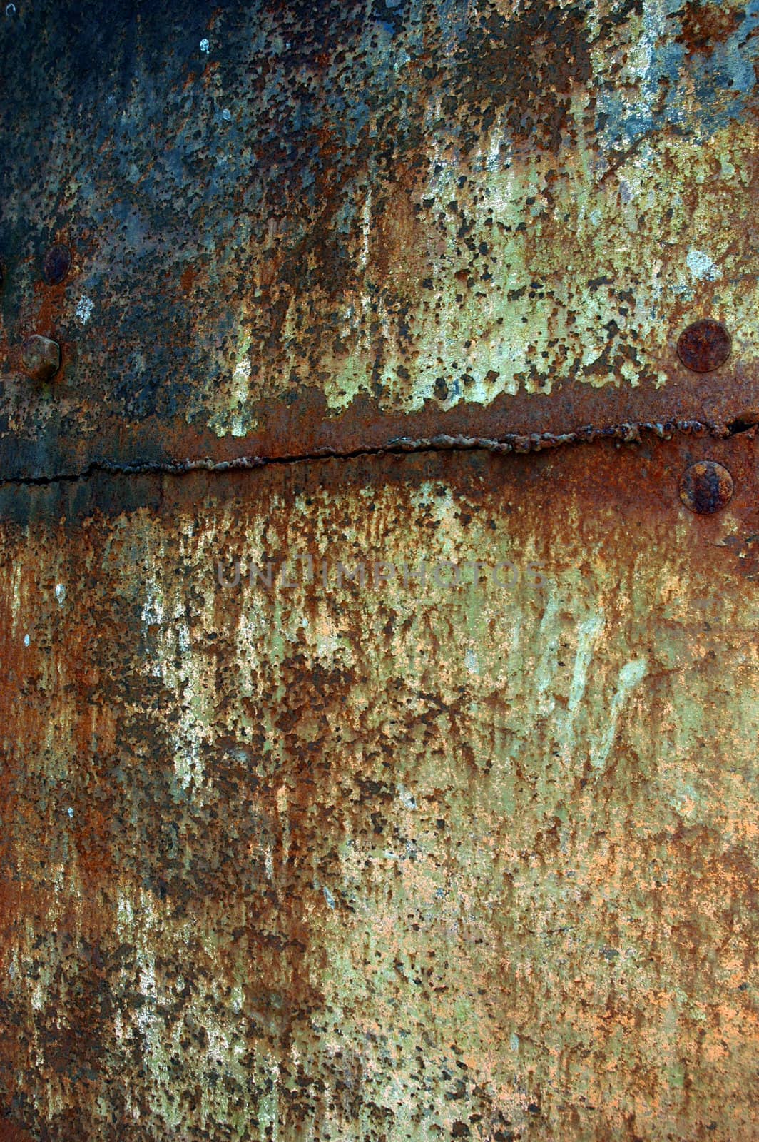 texture rusty iron plate