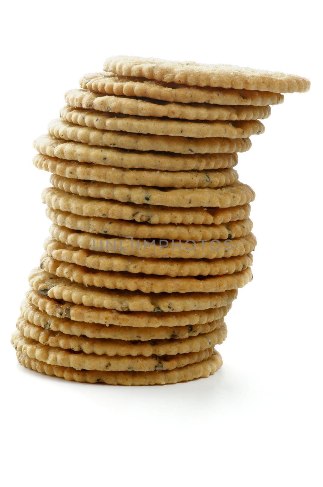 Stack of Dry Biscuits by zhekos