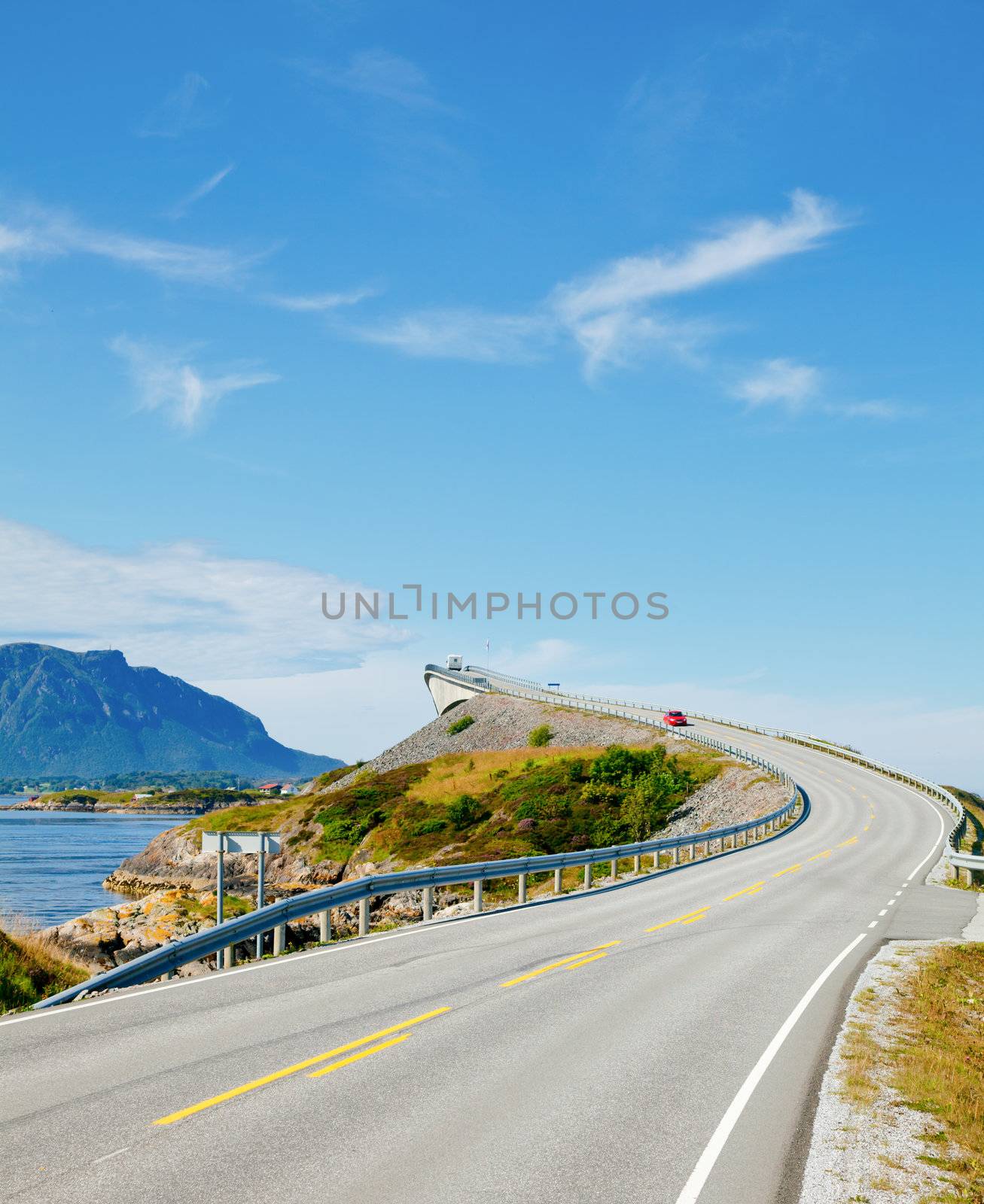 Scenic ocean road by naumoid